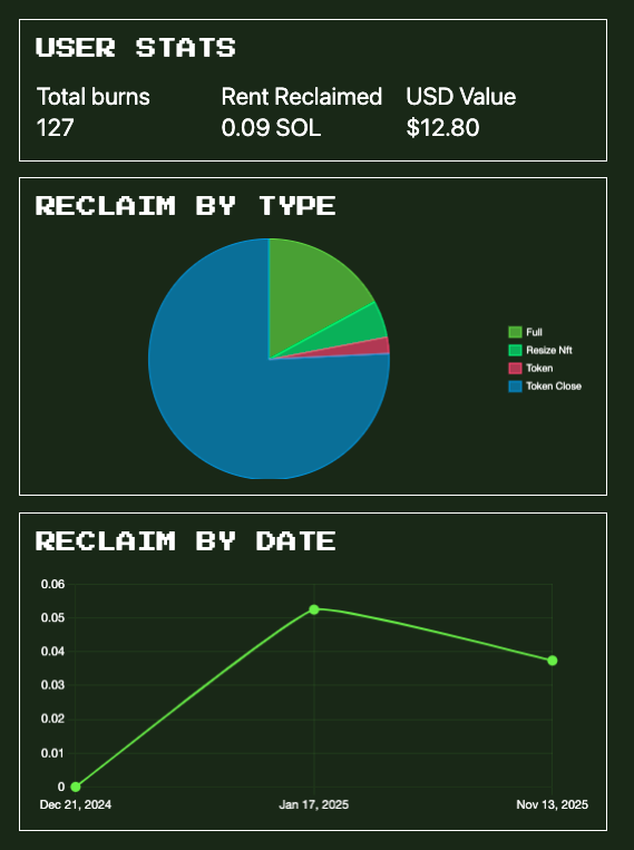 History and Feedback Screenshot